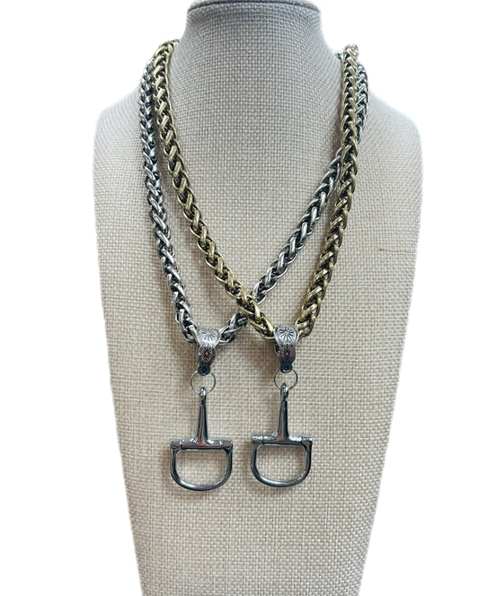 Horse Bit Chain Necklaces